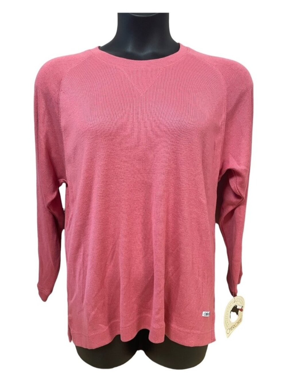 Vintage NWT Cherokee Blush Sweatshirt Sweater Size Large